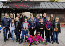 Ausflug in den Teripark Hagenbeck. 20 JRK'ler aus dem ganzen Kreisverband waren am 24. Juni zu besuch im Tierpark