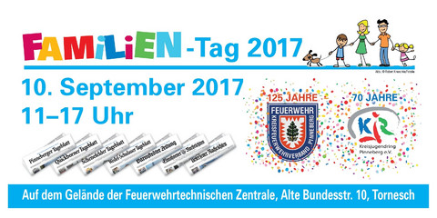 Flyer vom Familientag am 10. September 2017